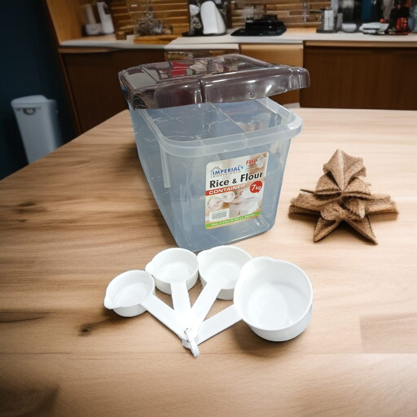 Multi-Purpose Rice & Flour Container