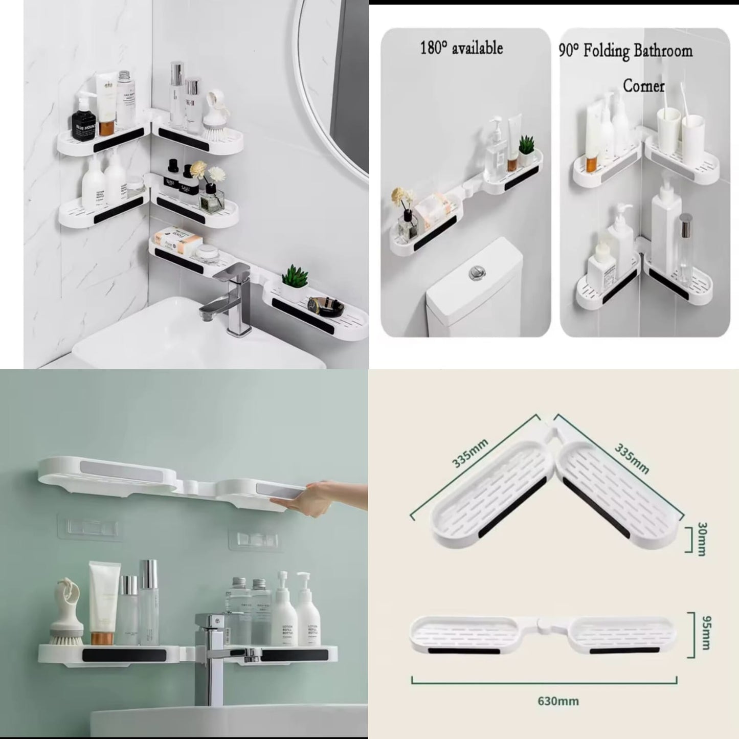 Wall-Mounted Revolving Rack