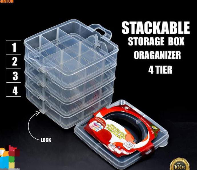 Transparent Jewelry Storage Organizer