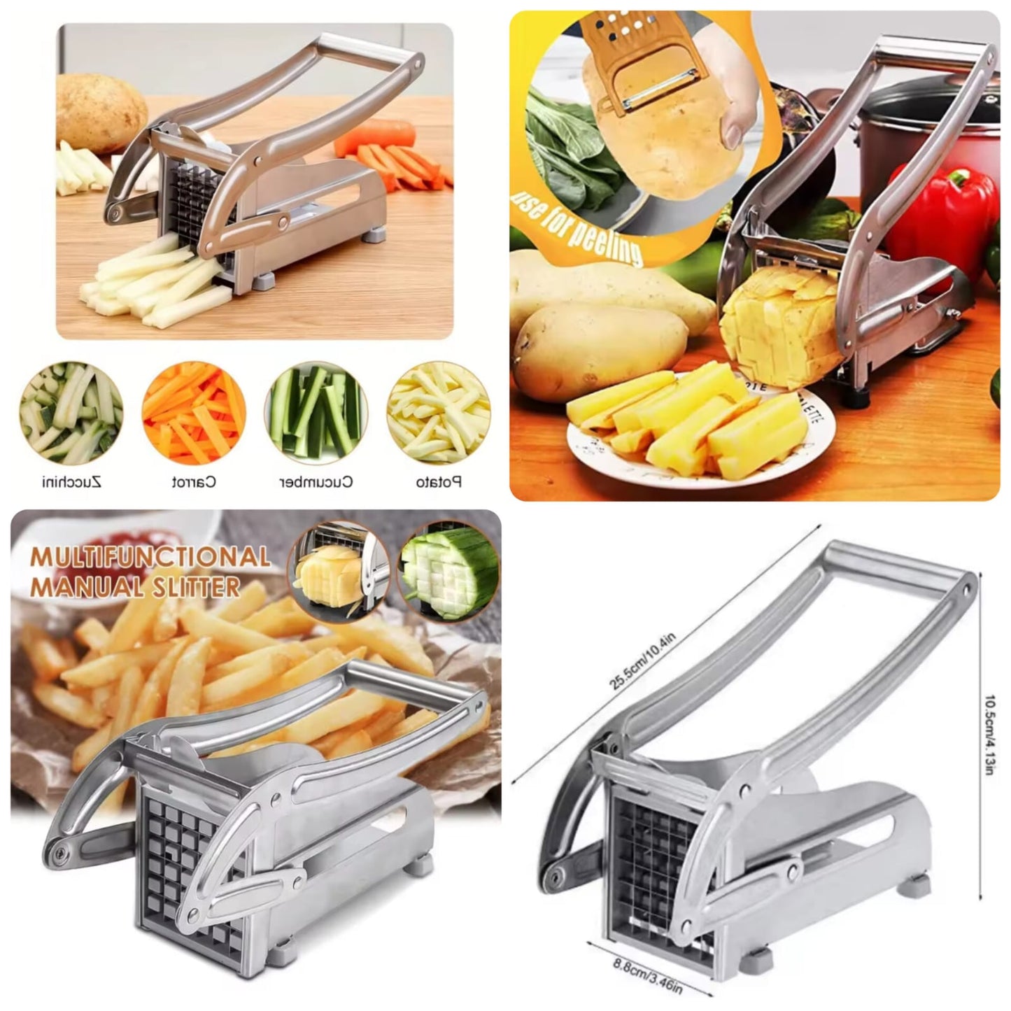 Stainless Steel Vegetable Chipper