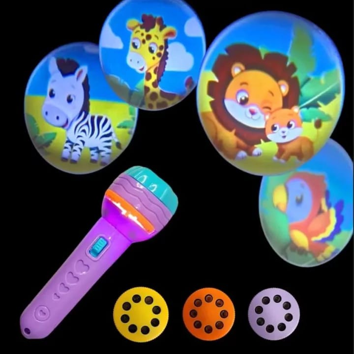 Mini Projector Torch Flashlight