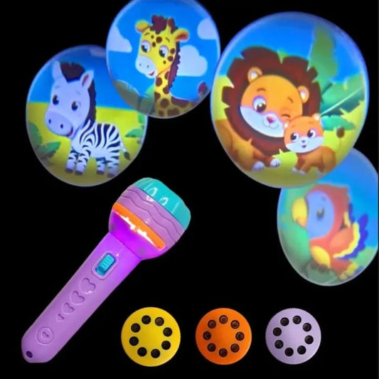 Mini Projector Torch Flashlight