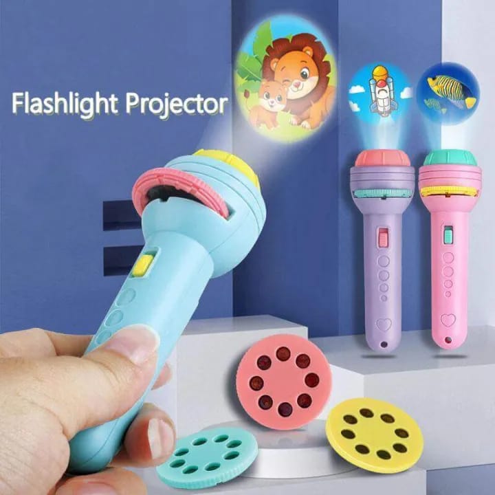 Mini Projector Torch Flashlight