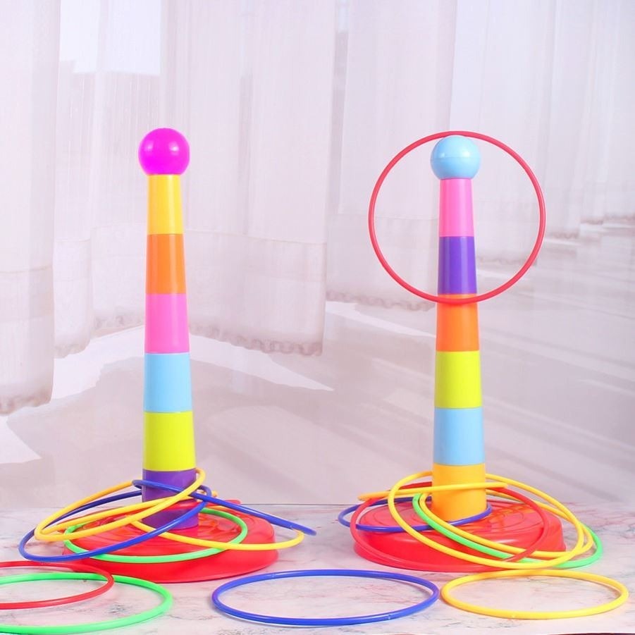 Ring Tosses Tower Indoor Game