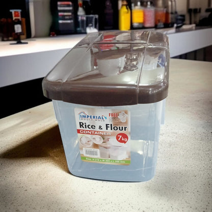 Multi-Purpose Rice & Flour Container