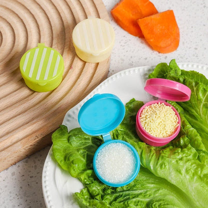 Portable Salad Dressing Containers